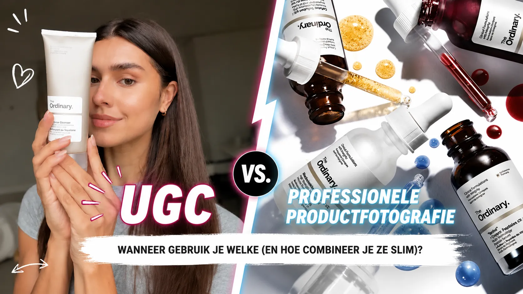 UGC vs. professionele productfotografie: wanneer gebruik je welke (en hoe combineer je ze slim)?