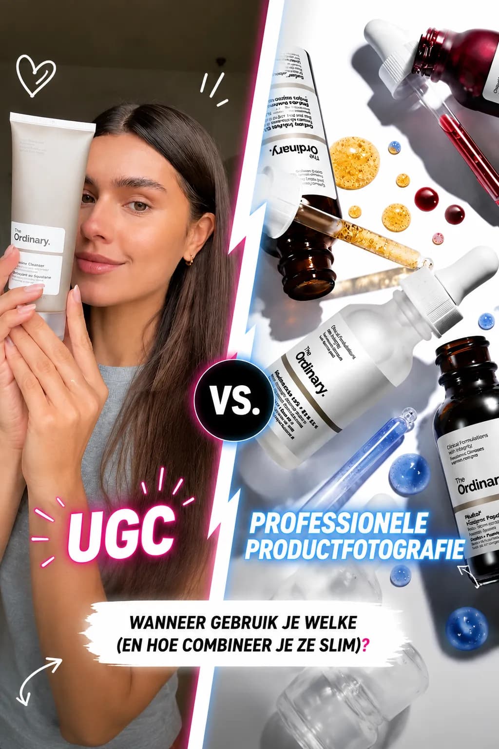 UGC vs. professionele productfotografie: wanneer gebruik je welke (en hoe combineer je ze slim)?