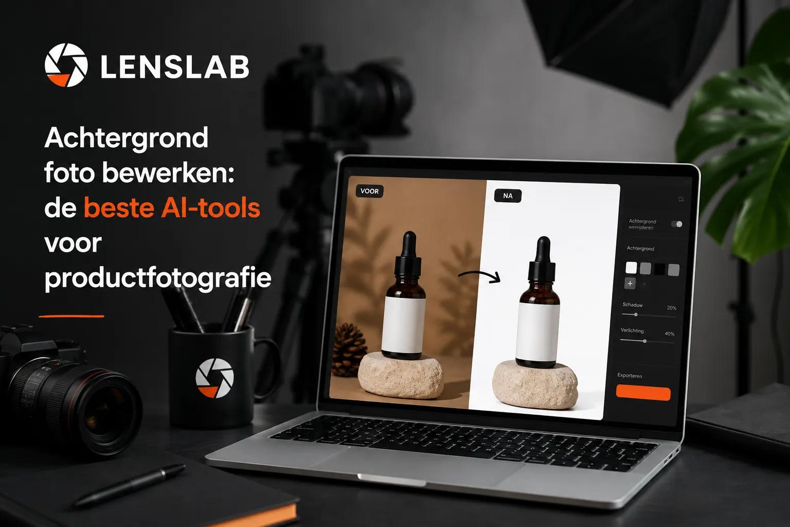 Achtergrond foto bewerken: de beste AI-tools voor productfotografie