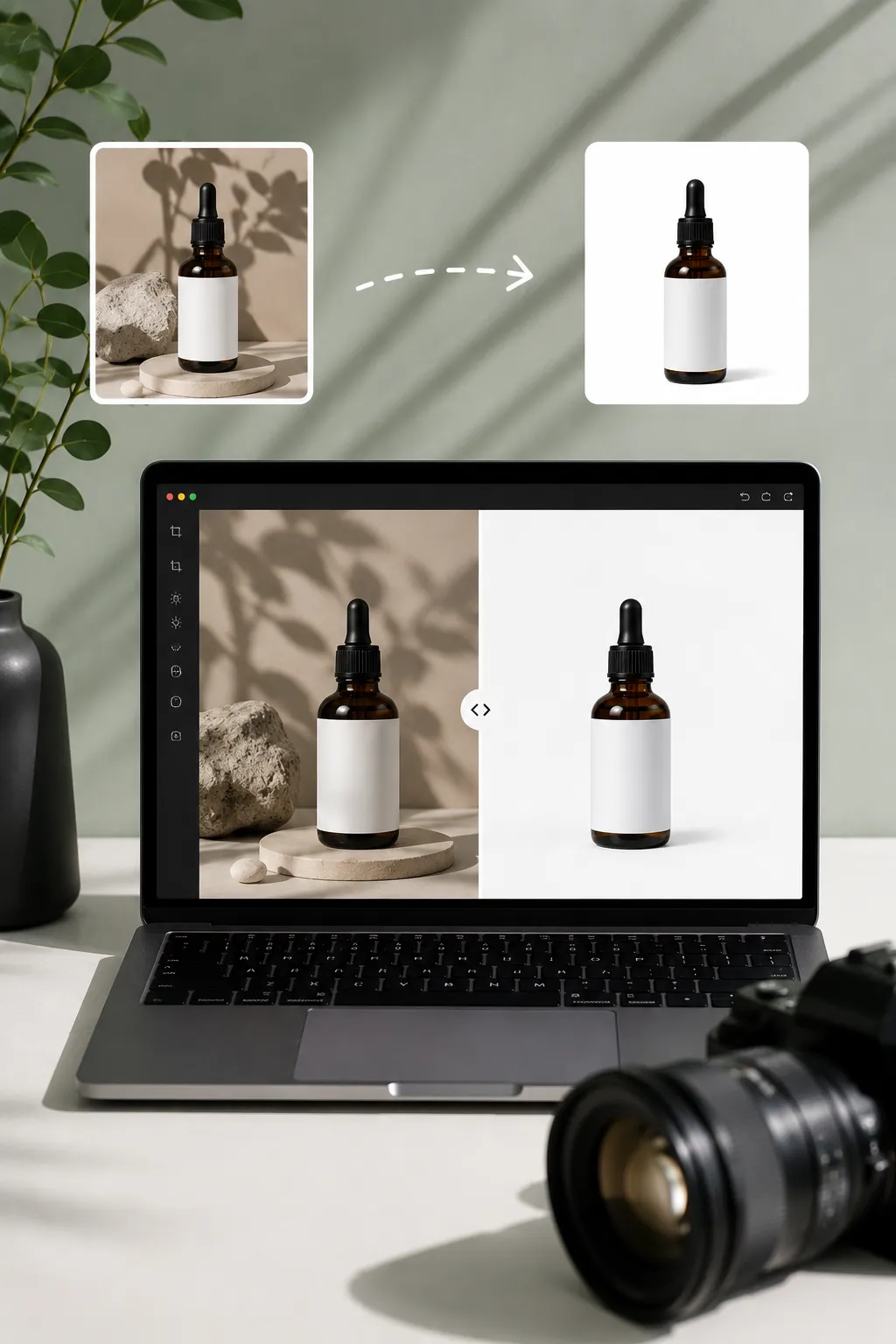 Achtergrond foto bewerken: de beste AI-tools voor productfotografie