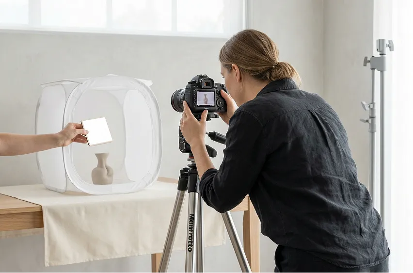 Productfoto's maken op schaal: zo bewaar je brand consistency als je assortiment groeit
